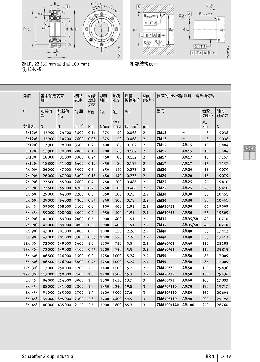 推力角接觸球軸承